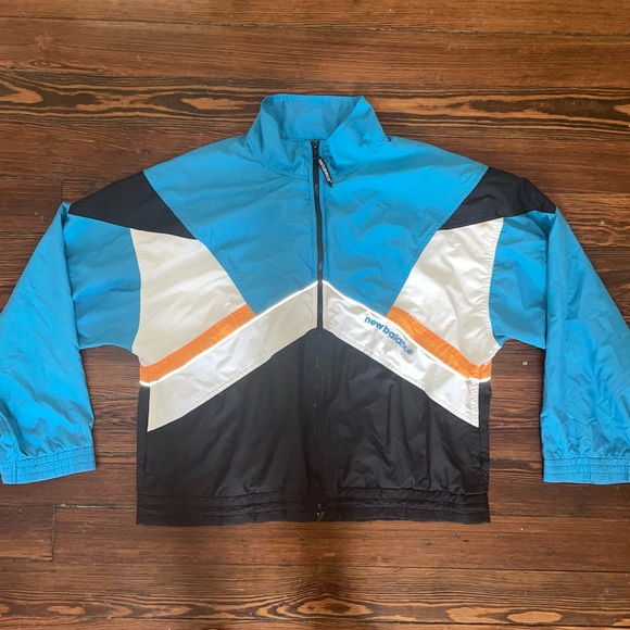 New Balance Jackets \u0026 Coats | Mens New Balance Vintage Windbreaker Jacket | Color: Black/Blue | Size: L | Beenterprise's Closet